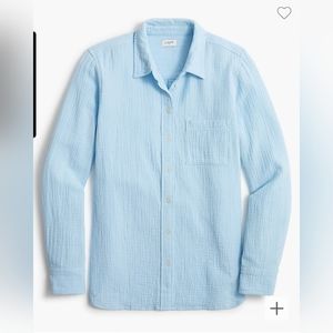 J.crew gauze shirt